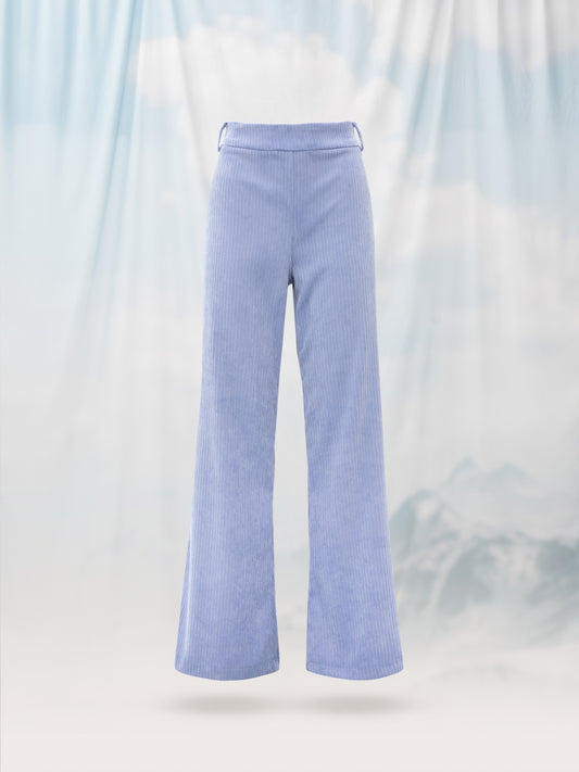 CORDUROY PANTS SKY BLUE