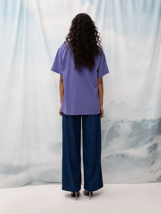 OVERSIZED T-SHIRT PURPLE