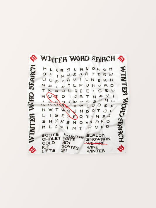 BANDANA SCARF WORD-SEARCH