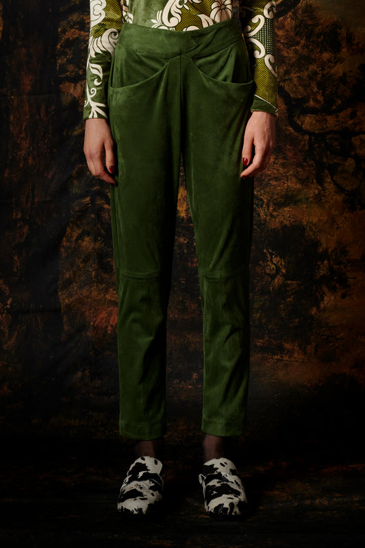 ALCANTARA PANTS OLIVE